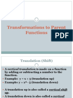 PFTransformations with notes