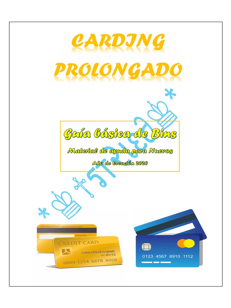 Guía Básica de Bins. Carding Prolongado13 PDF PDF Red privada