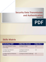 Chapter 9 - Securing Data Transmission and Authentication
