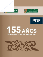 155 años del Registro Civil en Tamaulipas