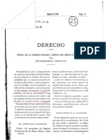 Trucco Humberto Teoria de La Posesion Inscrita Dentro Del Codigo Civil Chileno PDF