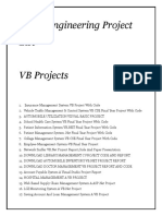 CS and IT Engineering Project List For All Topics-1