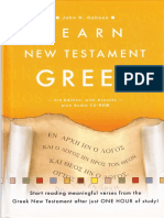 Learn New Testament Greek PDF