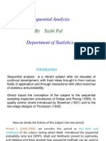 On Sequential Analysis