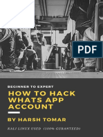 How to Hack Whats App Account - Harsh Tomar