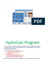 HydroCalc Manual