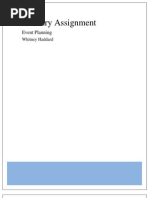 Download Event Planning Sample Cover Letter and Itinerary by Whitney Mae Haddard SN44422069 doc pdf