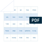 Time Prepositions