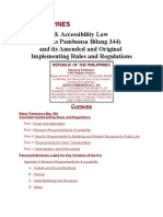 Accessibility Law (BP 344)