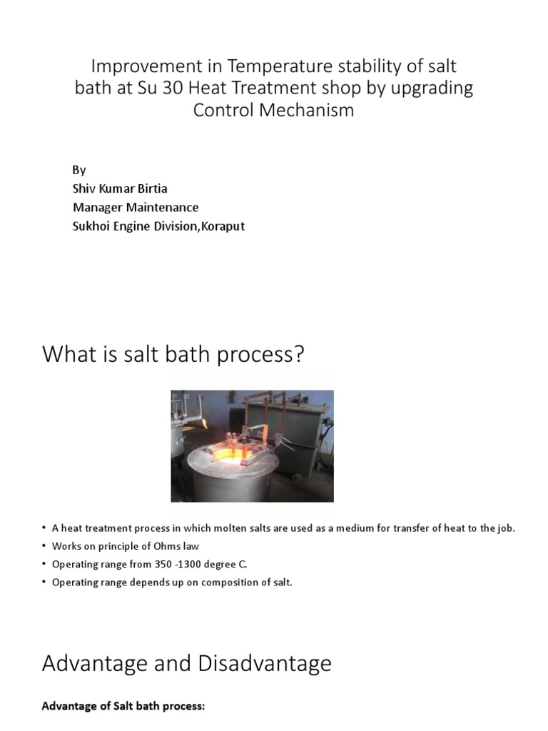 Salt Bath Process PDF