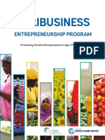Agribusiness Entrepreneurship Program Brochure