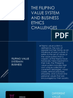The Filipino Value System and Business Ethics Challenges