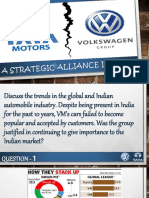 Tata Motors $ Volkswagen 