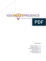 Complete Workbook - How To Radiate 1000 Watt Presence
