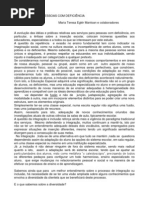 MANTOAN, Maria T. E. - A integração da pessoa com deficiência