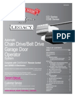 Legacy Garage Door Opener