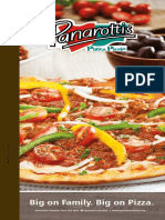 Panarottis Menu