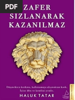 Haluk Tatar Zafer Sızlanarak Kazanılmaz PDF PDF 