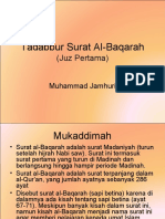 Tadabbur Surat Al-Baqarah PDF