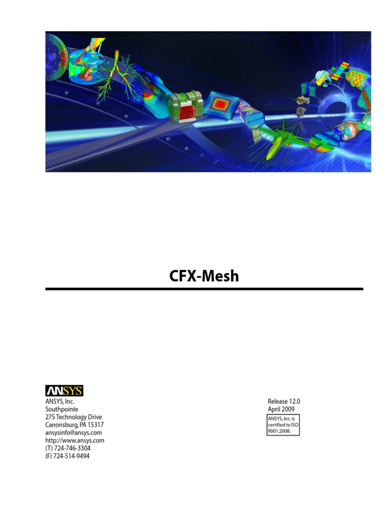 Tutorials CFX Mesh PDF | PDF | Menu (Computing) | Trademark