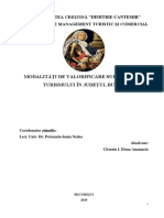 Modalităţi de Valorificare Superioară A Judeţului Buzău PDF