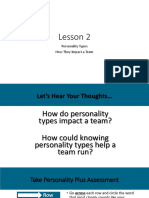 Lesson2 Personality