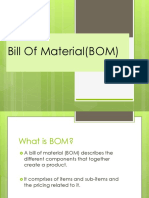 Bill of Material (BOM)