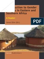 Introduction To Gender Studies in Eastern and Southern Africa