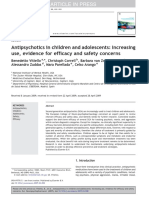 110303 paper Arango Antipsychotics in children and adolescents increasing use evidence