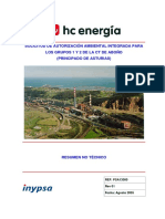 RNT Energia combustion, residuos o biomasa