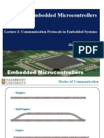 EEE 343: Embedded Microcontrollers Lecture 2 - Communication Protocols