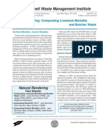 Natural Rendering: Composting Livestock Mortality and Butcher Waste