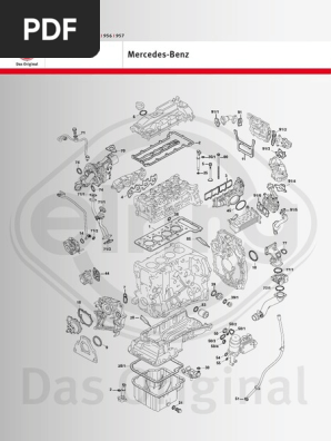 OM651 Engine Parts and Diagrams | PDF