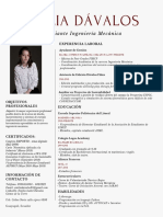 Simple Social Worker Resume PDF