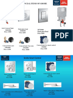 Grohe Products Manual With Prices