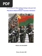 Download An Assessment of Chinas Defense Strategy in the Post-Cold War Era What Role for Bilateral Defense Cooperation with Russia by kapoven4176 SN44427031 doc pdf