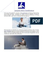 How To Prepare Java Certification PDF