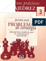 Cuadernos prácticos de AJEDREZ - Nº 3 - Problemas de estrategia - Antonio Gude.pdf