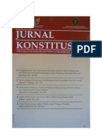 Ejurnal - Jurnal Konstitusi UNIBRAW Vol 2 No 1