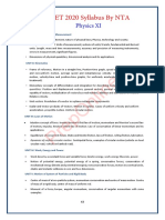 Physics NEET 2020 PDF
