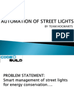 Automation of Street Lights