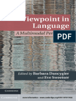 (Cambridge Studies in Cognitive Linguistics) Barbara Dancygier, Eve Sweetser - Viewpoint in Language_ A Multimodal Perspective-Cambridge University Press (2012)
