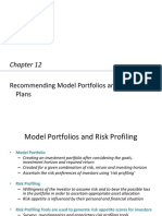 Model Portfolios and Risk Profiling for Financial Plans
