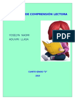 Cuaderno de Comprensión Lectora