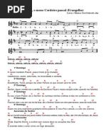 aleluia o nosso Cordeiro pascal