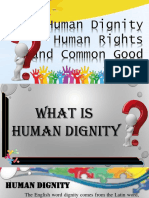 Human Dignity and Common Good