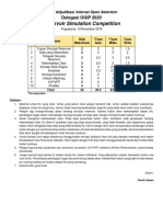 Hasil Adjudikasi Internal Open Selection Simulasi Reservoir PDF