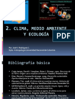 Clima, Ambiente y Ecología