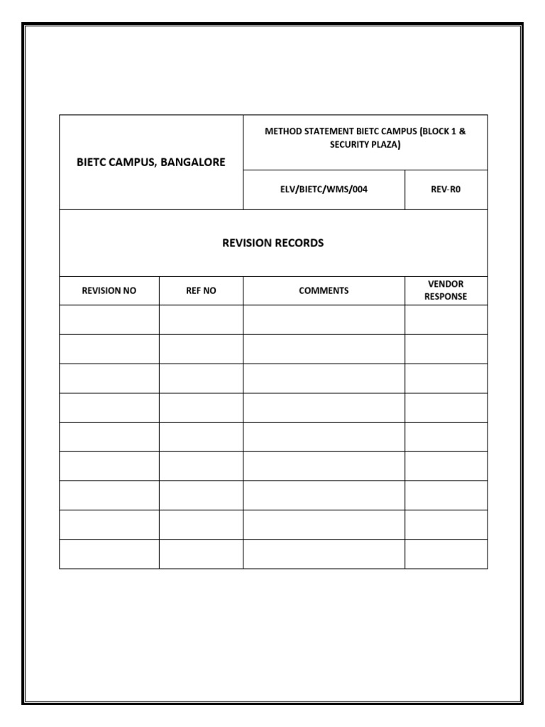 vesda-system-method-statement-pdf-specification-technical-standard-economic-sectors