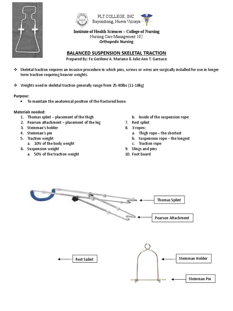 Balanced Suspension Skeletal Traction Guide | PDF | Nature